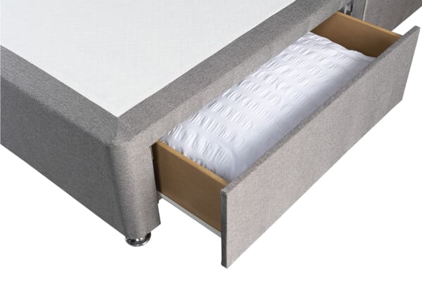 An image for Tuft & Springs Chantilly 3000 Pocket Natural Pillow Top Mattress + Premium Divan Bed