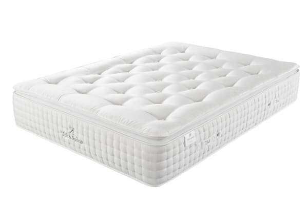 An image for Tuft & Springs Chantilly 3000 Pocket Natural Pillow Top Mattress + Premium Divan Bed