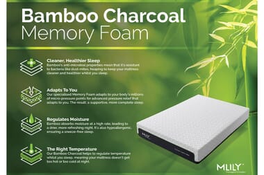 An image for MLILY Bamboo+ Serene Ortho Memory 4500 Pocket Mattress