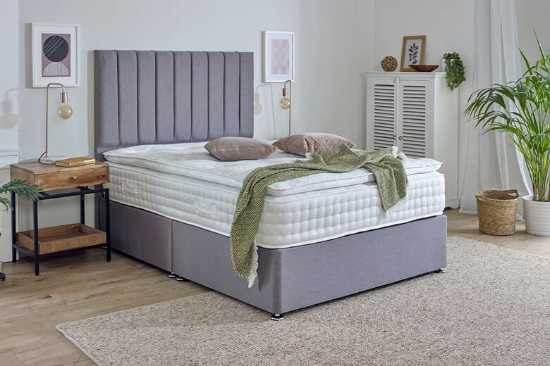 Product photograph of Spring King Sanctuary Spa 2000 Pillow Top Mattress Single from Mattressnextday