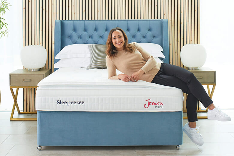 Product photograph of Sleepeezee Jessica Plush Mattress Single from Mattressnextday