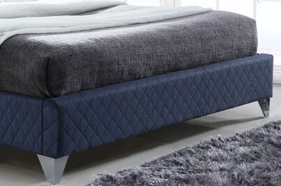 An image for Brooklyn Blue Bed Frame
