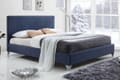 Time Living Brooklyn Blue Bed Frame