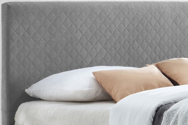 An image for Time Living Brooklyn Grey Bed Frame