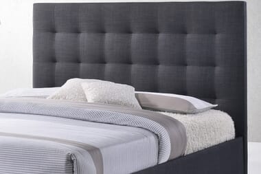 An image for Time Living Nevada Grey Bed Frame