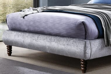 An image for Time Living Venice Grey Bed Frame