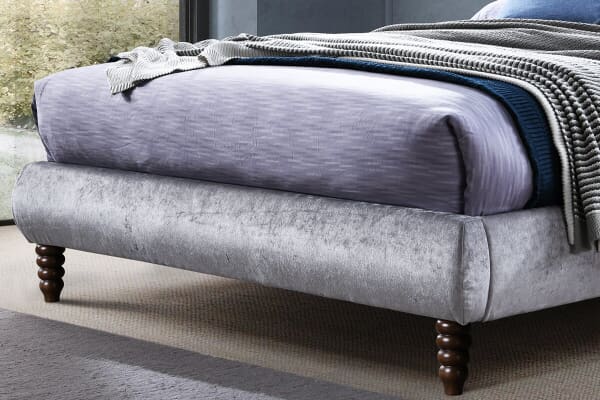 An image for Time Living Venice Grey Bed Frame