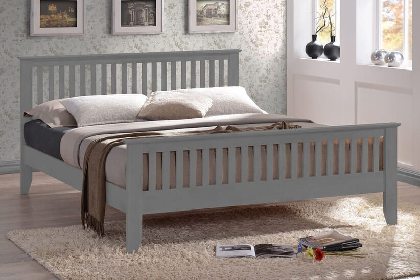 An image for Turin Grey Bed Frame