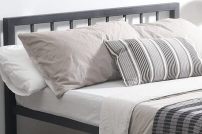 An image for Metro Black Bed Frame