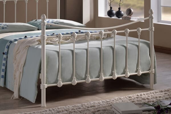 An image for Time Living Florida Ivory Bed Frame