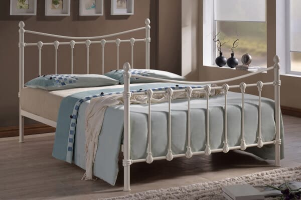 An image for Time Living Florida Ivory Bed Frame