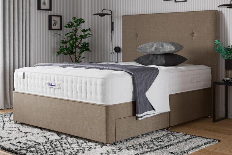 Product photograph of Relyon Ripley Ortho Firm 1000 Pocket Natural Mattress King Size from Mattressnextday