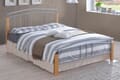 Time Living Tetras Silver Bed Frame