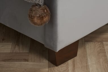 An image for Birlea Balmoral Grey Velvet Fabric Bed