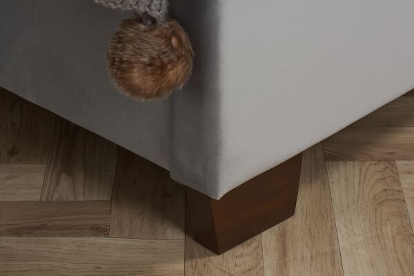 An image for Birlea Balmoral Grey Velvet Fabric Bed