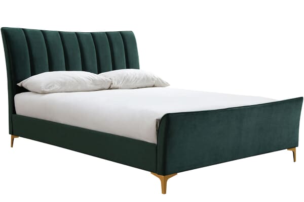 An image for Birlea Clover Green Fabric Bed