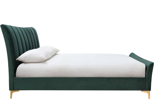 An image for Birlea Clover Green Fabric Bed