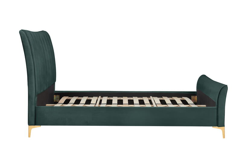 An image for Clover Green Fabric Bed