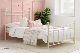 A product image for the Emily Cream Bed