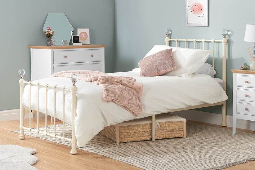 An image for Jessica Cream Kids Bed