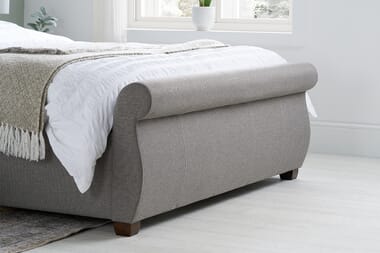 An image for Birlea Lancaster Grey Fabric Bed