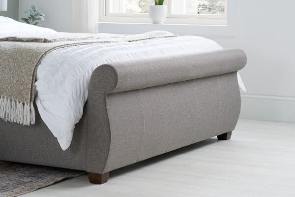 An image for Birlea Lancaster Grey Fabric Bed