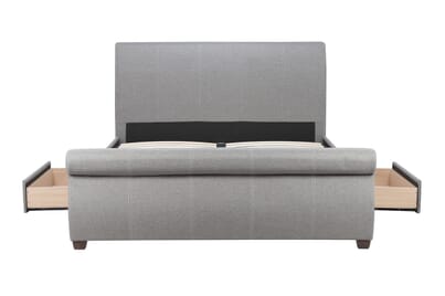 An image for Lancaster Grey Fabric Bed