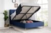 Loxley Blue Ottoman Bed