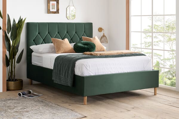 An image for Birlea Loxley Green Ottoman Bed