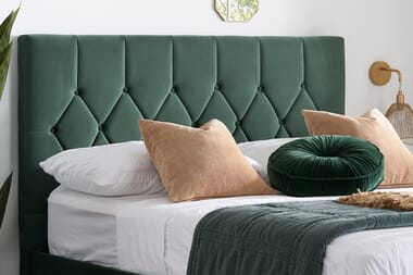 An image for Birlea Loxley Green Ottoman Bed