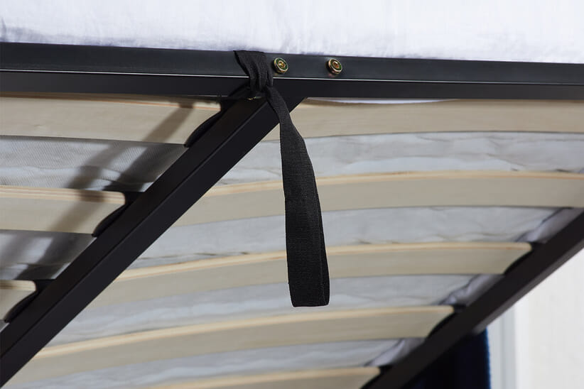 An image for Loxley Green Ottoman Bed
