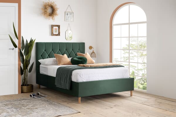 An image for Birlea Loxley Green Ottoman Bed
