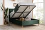 Loxley Green Ottoman Bed
