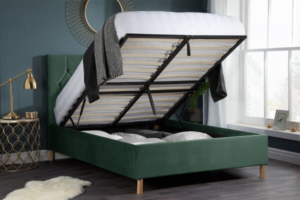 An image for Birlea Loxley Green Ottoman Bed