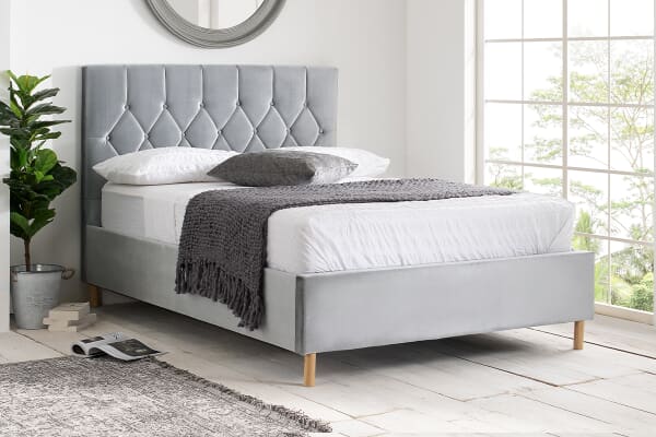 An image for Birlea Loxley Grey Ottoman Bed
