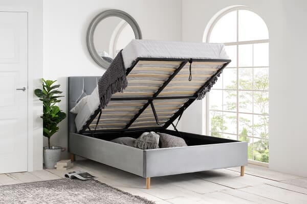 An image for Birlea Loxley Grey Ottoman Bed