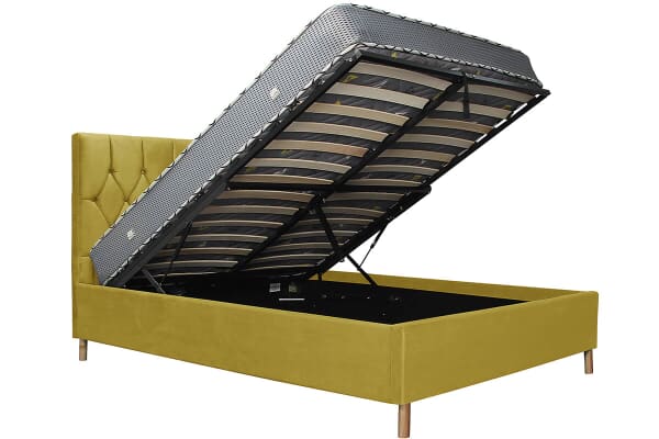 An image for Birlea Loxley Mustard Ottoman Bed