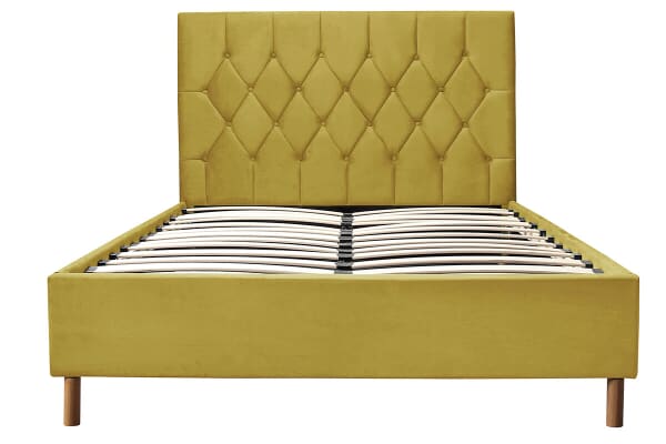 An image for Birlea Loxley Mustard Ottoman Bed