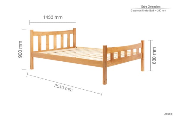 An image for Birlea Miami Pine Bed