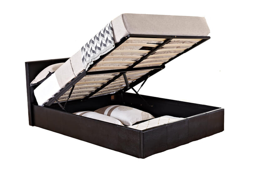 An image for Berlin Brown Ottoman Bed