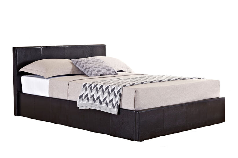 An image for Berlin Brown Ottoman Bed