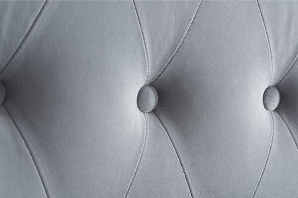 An image for Birlea Marlow Grey Velvet Fabric Bed