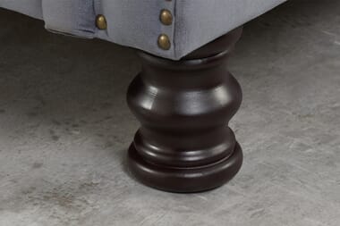 An image for Birlea Opulence Grey Velvet Fabric Bed