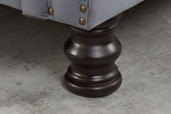 An image for Birlea Opulence Grey Velvet Fabric Bed