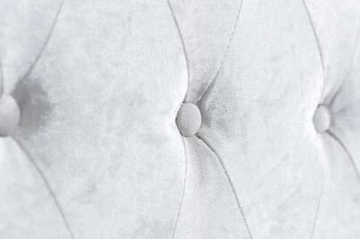 An image for Sienna Steel Crushed Velvet Side Ottoman Bed