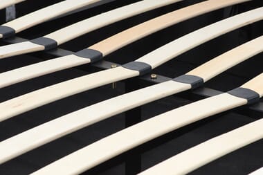 An image for Birlea Sienna Steel Crushed Velvet Side Ottoman Bed