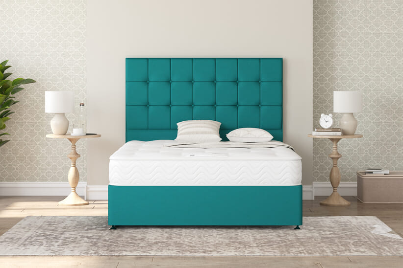 An image for Spring King® Tuscany 2000 Mattress + Premium Divan Bed