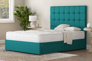 A product image for the Spring King® Tuscany 2000 Mattress + Premium Divan Bed