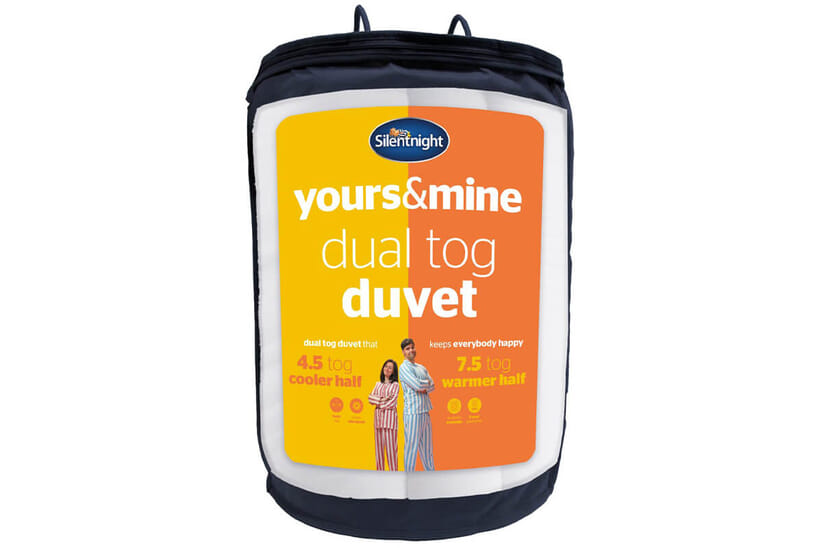 An image for Silentnight Yours & Mine Duvets - 4.5 & 7.5 Tog
