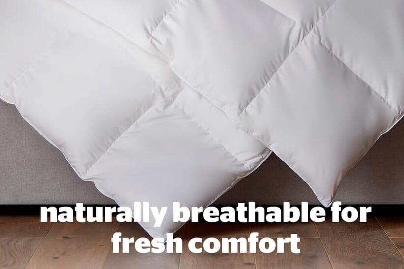 An image for Silentnight Feather and Down 13.5 Tog Duvet
